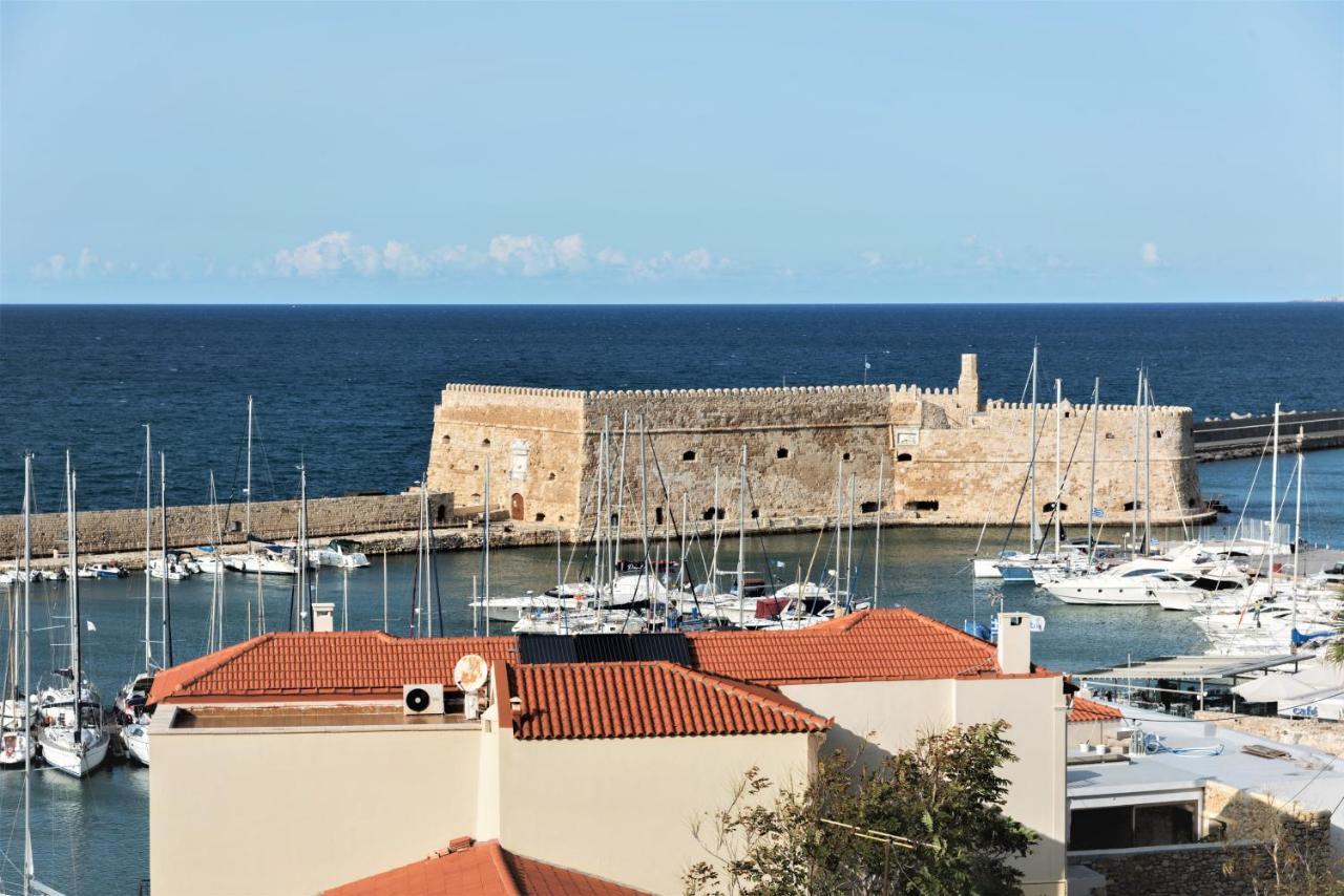 Koules Sea View City Apartment Candia Esterno foto