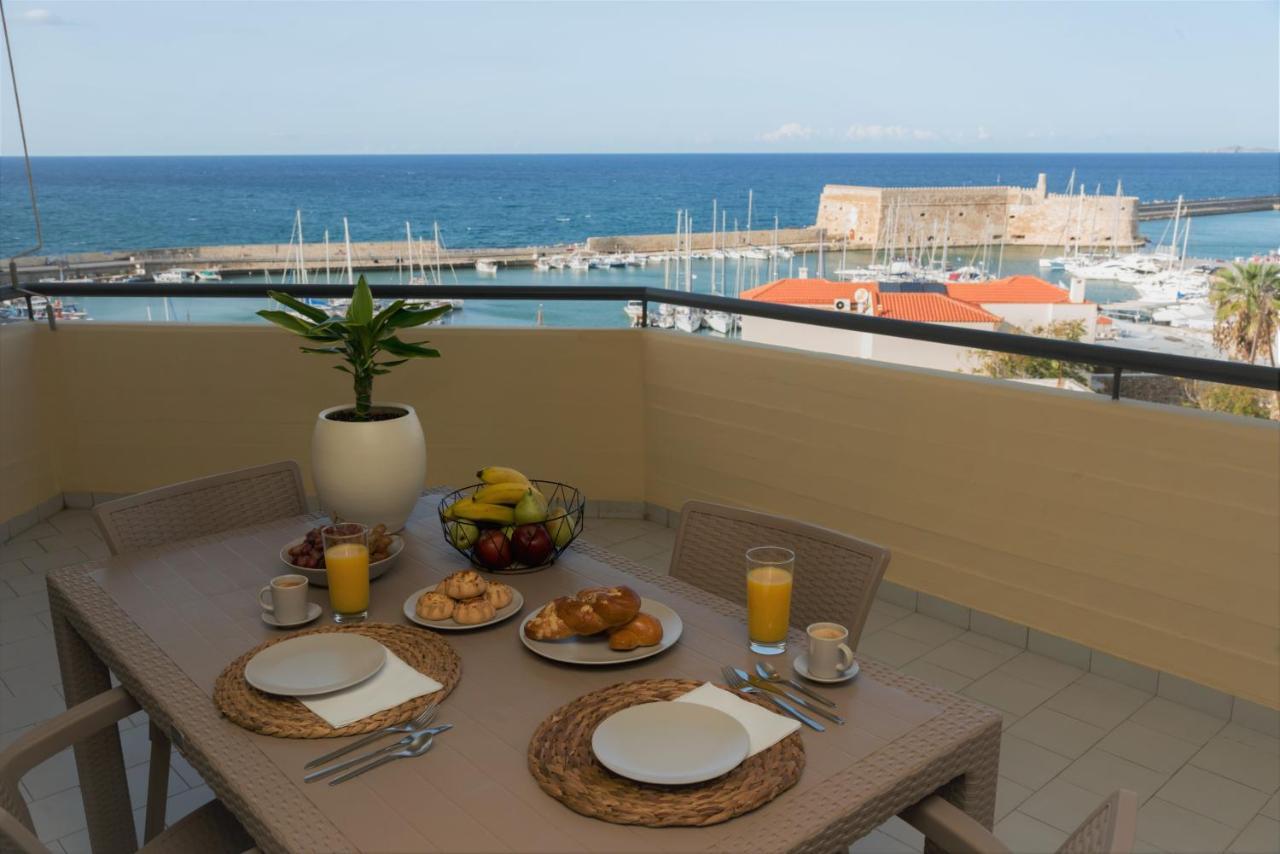 Koules Sea View City Apartment Candia Esterno foto